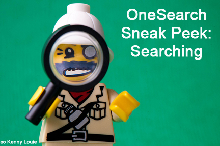 OneSearch overview searching